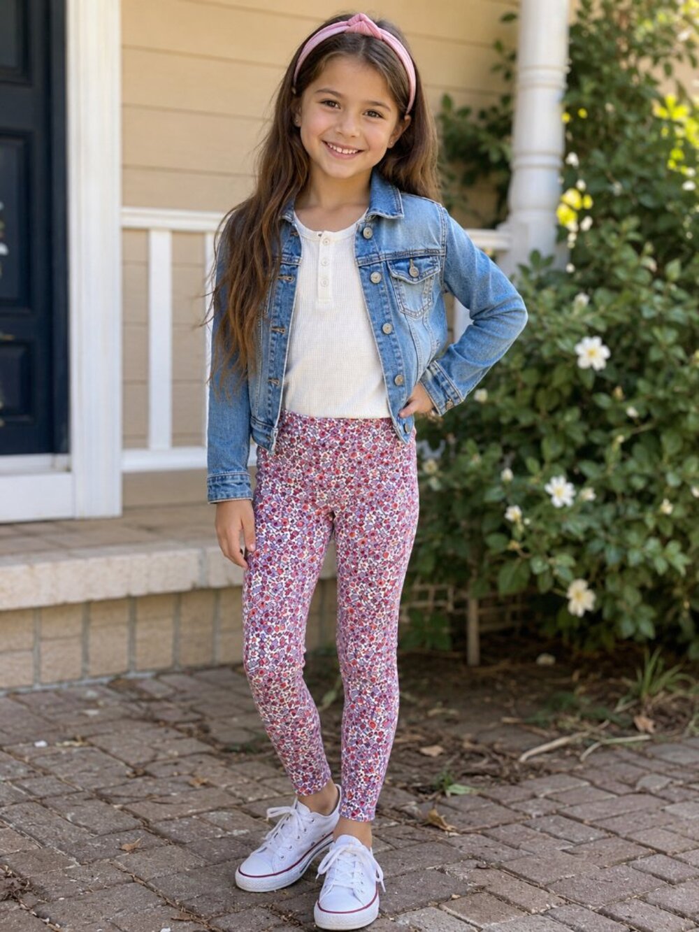 Crewcuts by J.Crew Girls Floral Leggings Size 10 Liberty Print Stretch Pants